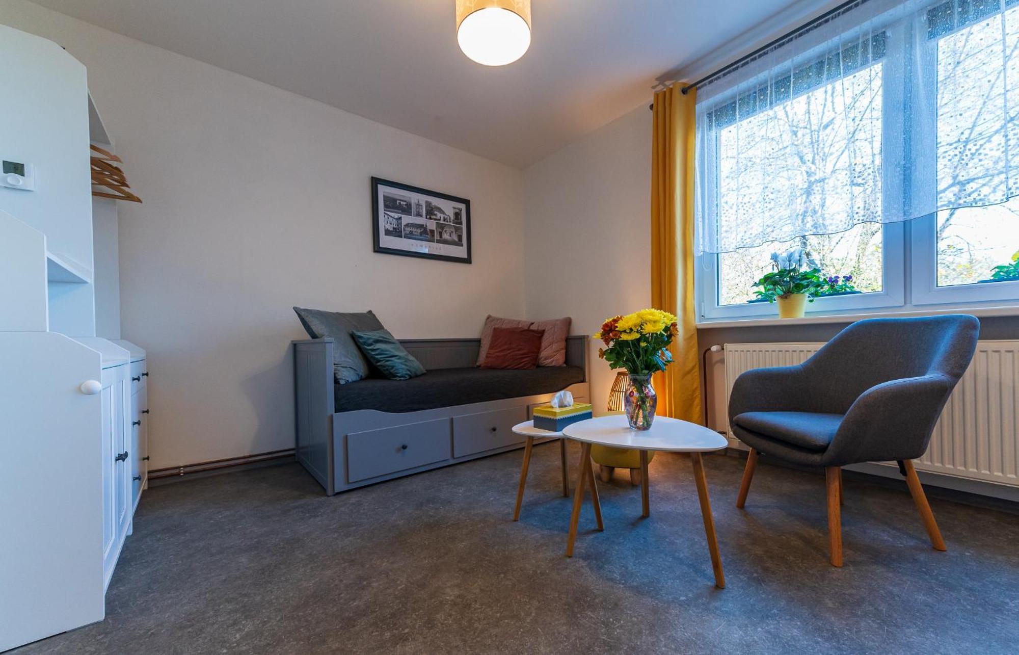 Ubytovani Na Samote - Apartman U Tesaru Komarice Bagian luar foto